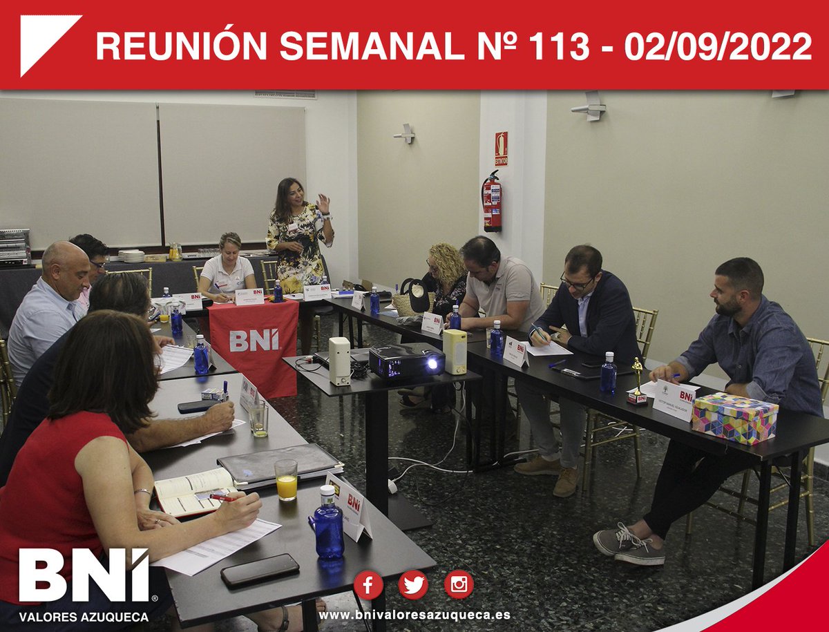 BniValoresAzu's tweet photo. #ReuniónSemanal
Tras un agosto abiertos por vacaciones, éstos son los números obtenidos:
💬 4⃣0⃣ #OportunidadesDeNegocio
💶 1⃣6⃣.5⃣0⃣0⃣ € de #NegocioGenerado
▶https://t.co/poRx17cjOu
🌟¡Vive la #ExperienciaValores!🌟
#SéValores #NetworkingAzuqueca #OtraFormaDeHacerNegocios https://t.co/iaTGQK3XZ7