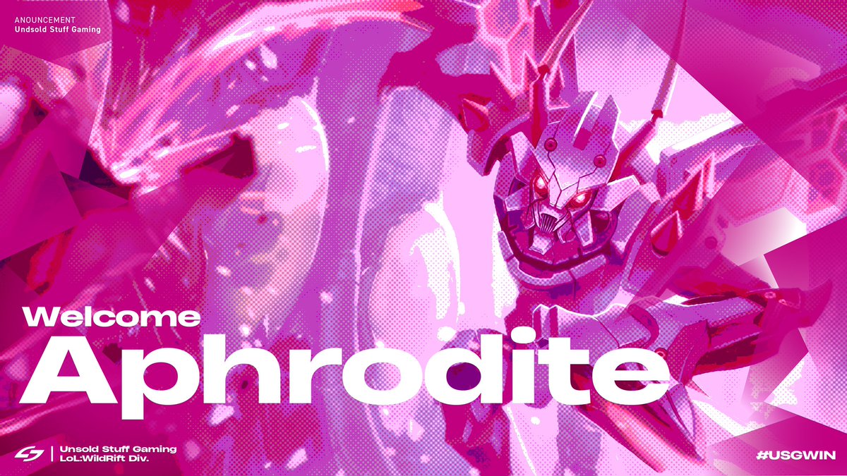 【新メンバー加入のお知らせ】

<a href="/AphroditeXD_/">AphroditeXD</a> 

JGにAphroditeを迎え、バロンレーンを再びMaiが担当します。
応援よろしくお願いします🔥
#USGWIN