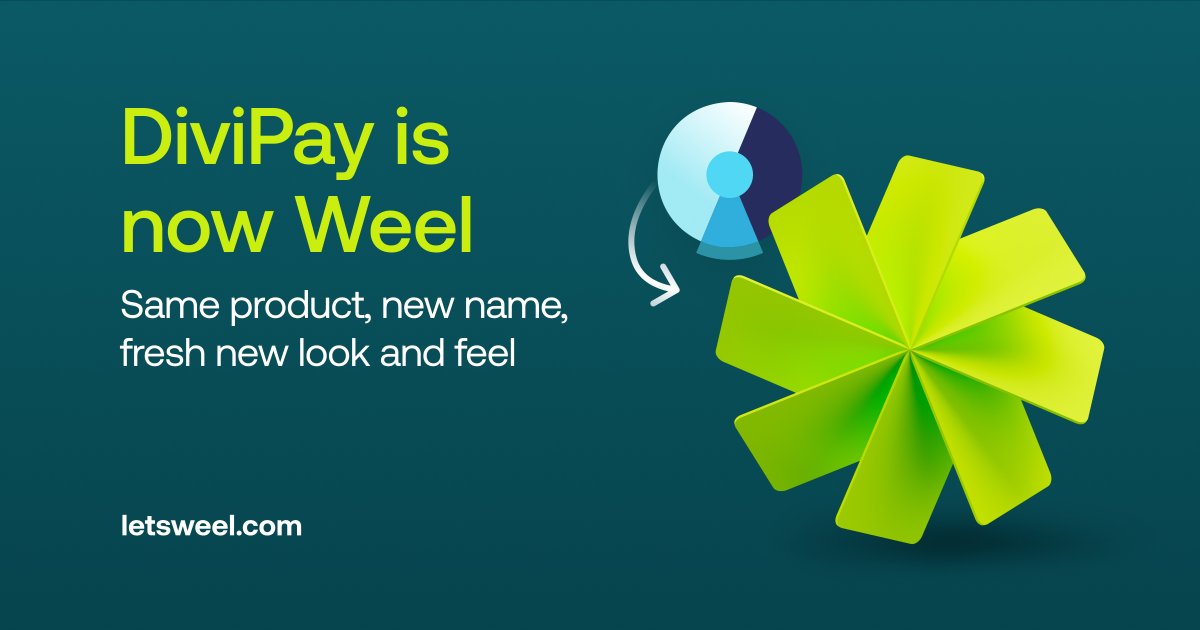 World, meet Weel (formerly DiviPay).
We’ve updated our brand name and logo, but our product and commitment to our customers remains the same.
We’re on a mission to move business forward with smart corporate cards and easy-to-use software. Are you in?