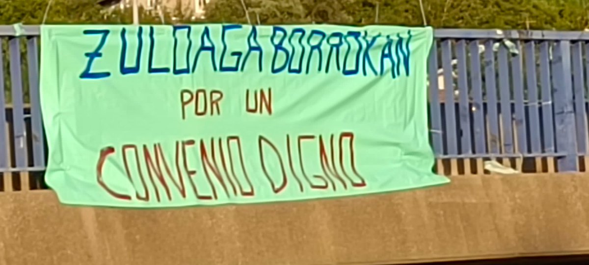 ZuloagaBorrokan's tweet photo. 4️⃣3️⃣3️⃣ #GrebaEgun
⚫ Por salir de la PREKARIDAD
⚫ Por un CONVENIO DIGNO
⚫ Por un reparto de RIQUEZA
      BORROKA DA BIDEA
#IbaizabalNerbioi #Zaratamo #Zeberio

#ZuloagaBorrokan https://t.co/XZXXccuXuJ