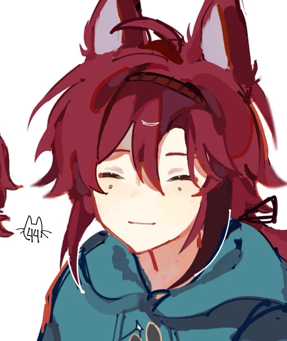 I KEEP DRAWING HIM WITH THE SAME FACE 