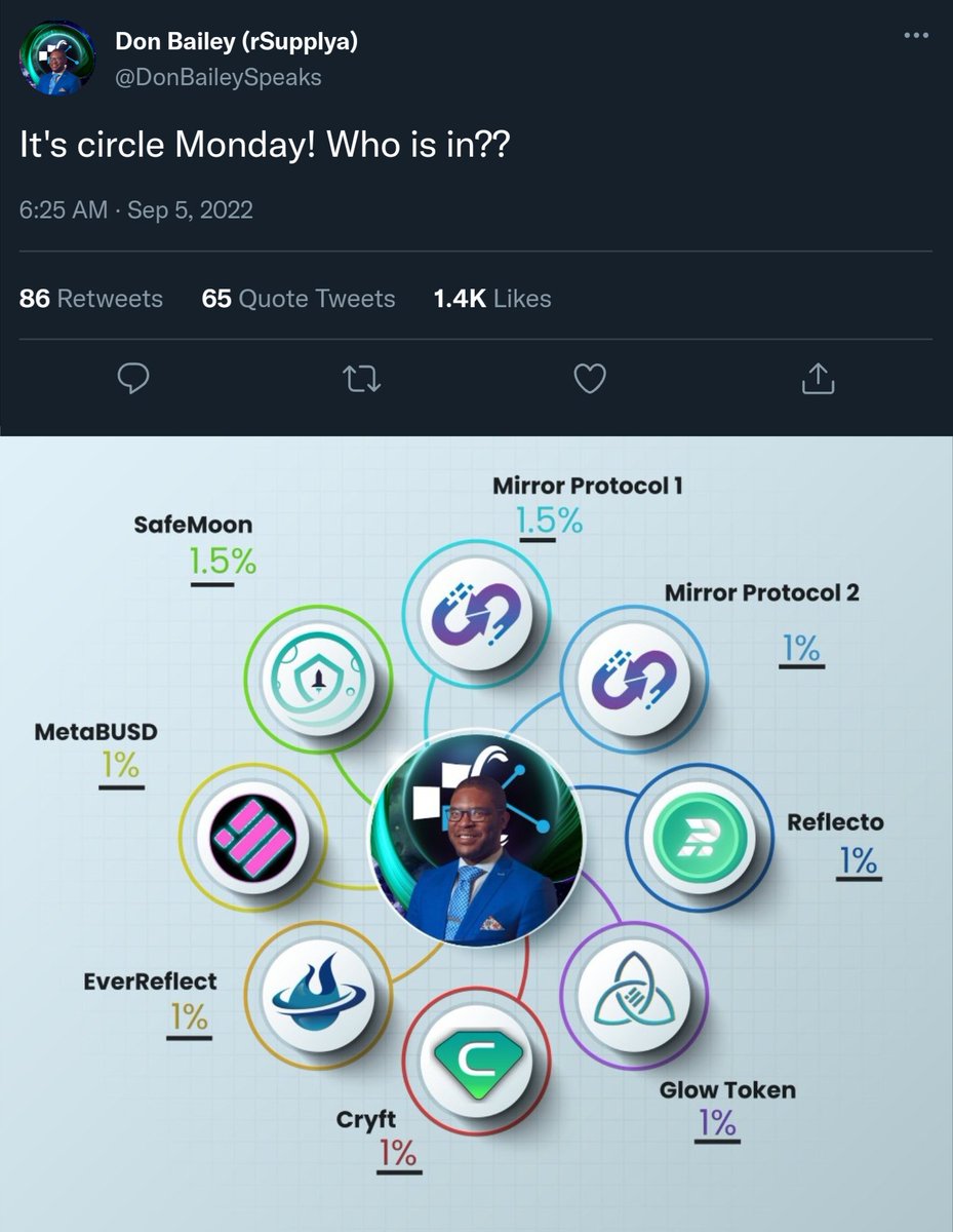 MemeLordSpyros's tweet photo. 😂😂
***meme tweet***

@safemoon @MProtocolFuture @reflectocoin @GlowTokenLLC @MetaBusdCoin @everreflect @Cryft  #BlockBustersTech #SAFEMOON #mprotocol #metabusd #reflectocoin #everreflect #cryfc #GlowV2 https://t.co/jggdJkUGi4