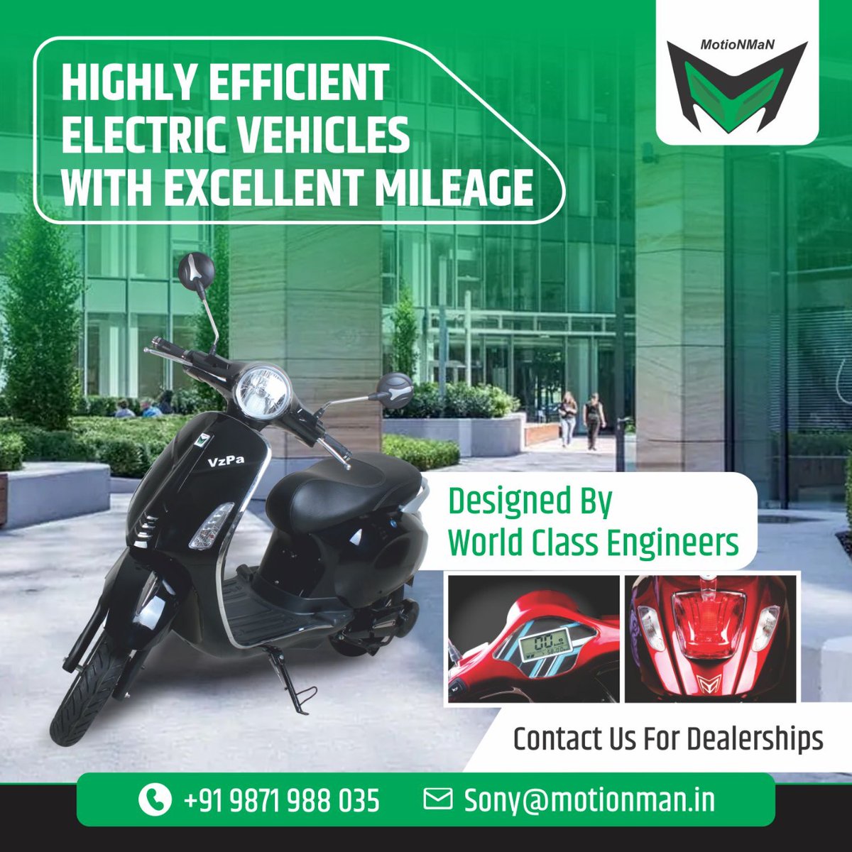 MotionmanS's tweet photo. Highly efficient electric vehicles with excellent mileage
Call - +91 9871988035
Sony@motionman.in
#ebike #bike #electricbike #ebikes #bikelife #electric #ebikeshop #scooter #emobility #electricmotorcycle #motorcycle  #ecofriendly #gogreen #electricmotor #goelectric #ride https://t.co/KeI2BBqBfk