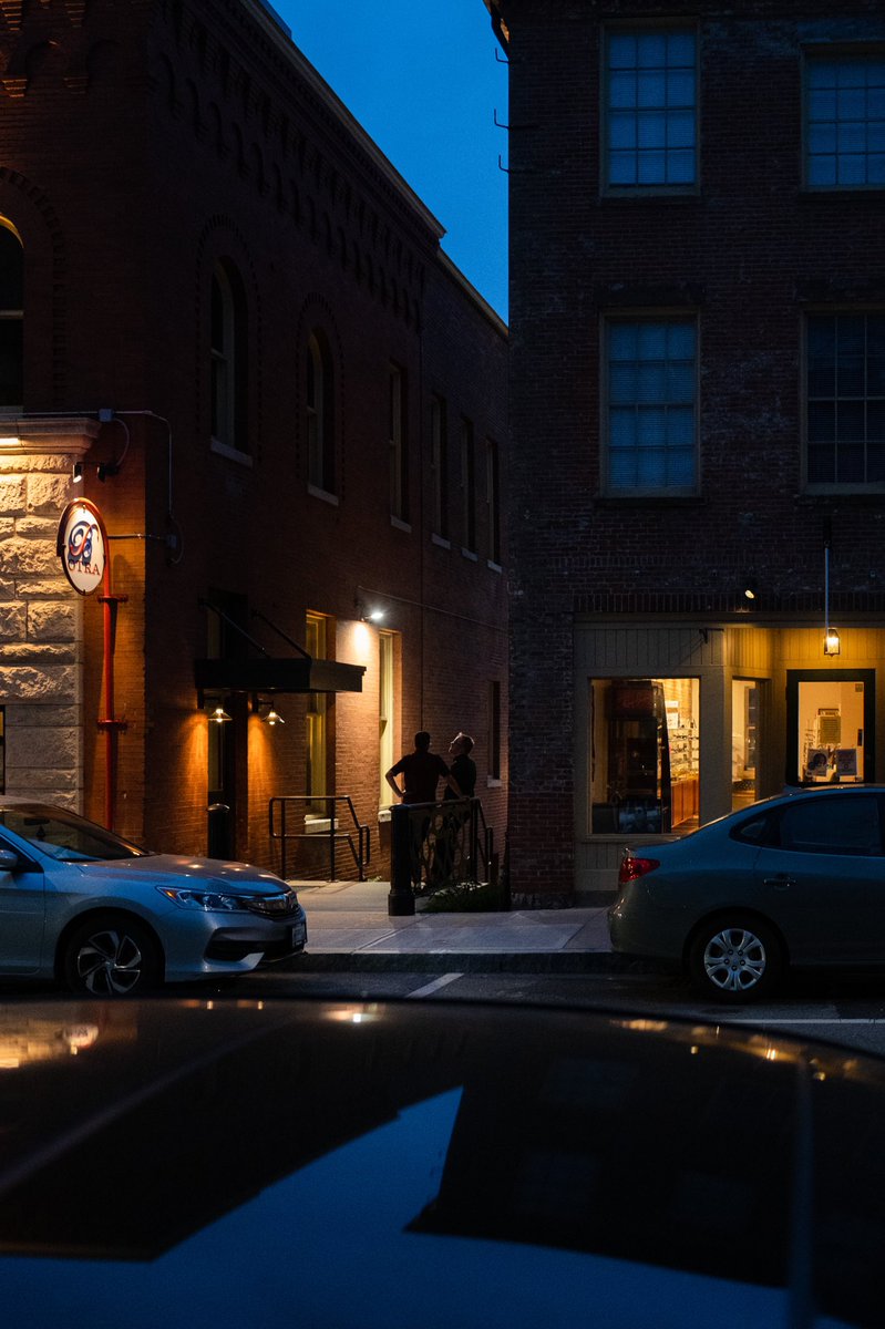 Providence Nights 🔵🟠 • #streetphotography #x100v #fujifilm