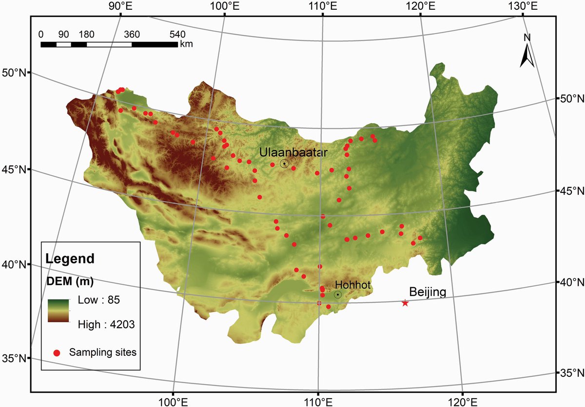 JPlantEcol's tweet photo. 🌳Plant functional groups mediate effects of climate and soil factors on species richness and community biomass in grasslands of Mongolian Plateau

🔗https://t.co/6cM8GK0an0

#climate, #communitycomposition, #plantfunctionalgroups, #MongolianPlateau, #soilproperties https://t.co/2KtsVYo0XF