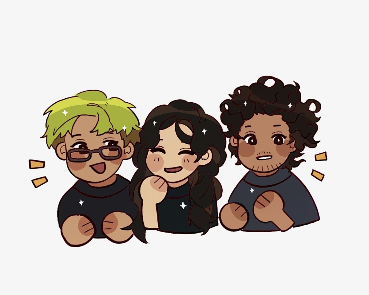 _79Pan's tweet photo. first tweet! look at my friends and i 🥺🥰
🎨: @/hoshyien https://t.co/TLeD72kPGF