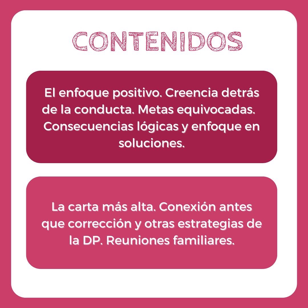 🟠 ¡BUENAS NOTICIAS! 🟠

🔆 Vamos a organizar un taller de DISCIPLINA POSITIVA con la colaboración de la Escuela Infantil Abelliñas en los meses de octubre y noviembre. Creemos que este tipo de formación es fundamental y una gran ayuda para todas las familias.