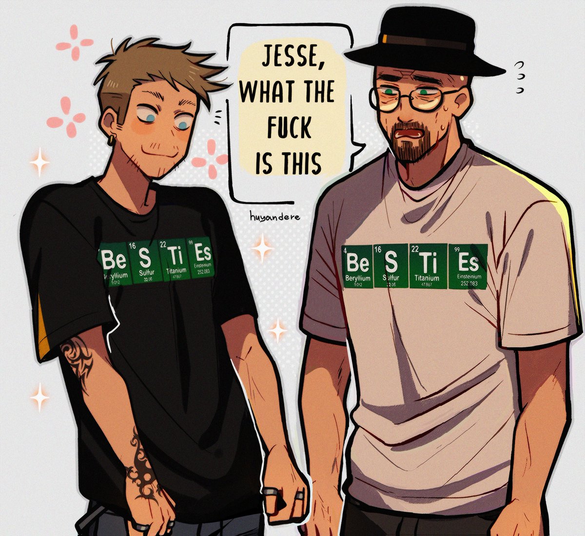 yo mr white i got us matching shirts
#BreakingBad