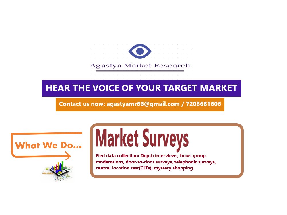 tcharticles's tweet image. Be A Step Ahead Of Competitors..
Know your market &amp;amp; move ahead to your customers !
Connect with us for your  primary research / market survey requirements. 
Email: agastyamr66@gmail.com
#Marketresearch #primaryresearch #marketsurvey #profits 
Know More: tcharticles.com