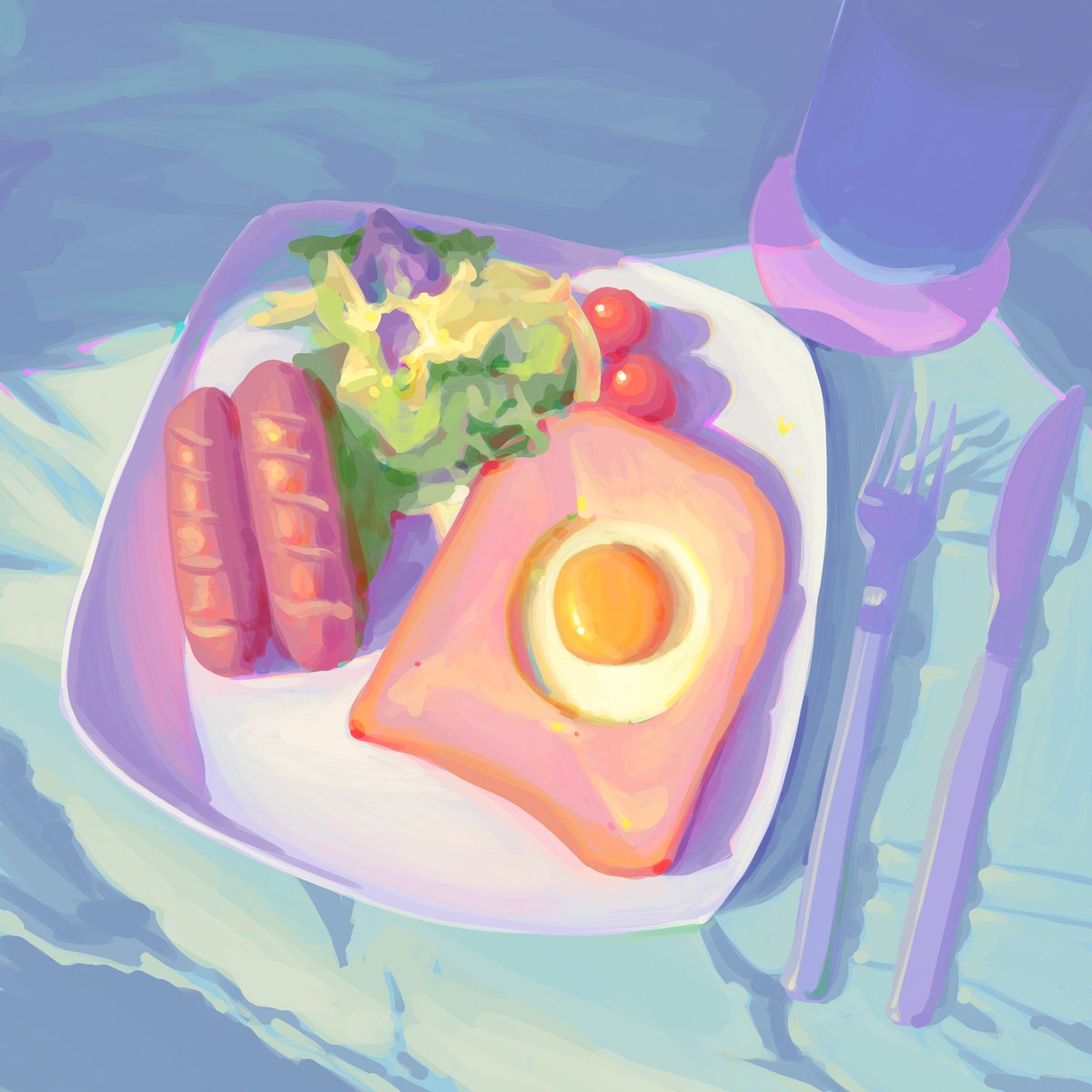dourener_'s tweet image. #drawingpractice #colourpractice #illustration #digitalpainting #illustrations #colour #food