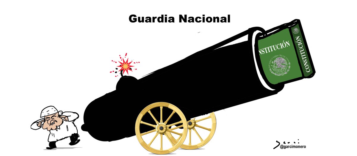 Mi cartón de hoy en <a href="/ElFinanciero_Mx/">El Financiero</a> 
Una sobre #GuardiaNacional
#MonerosFinancieros