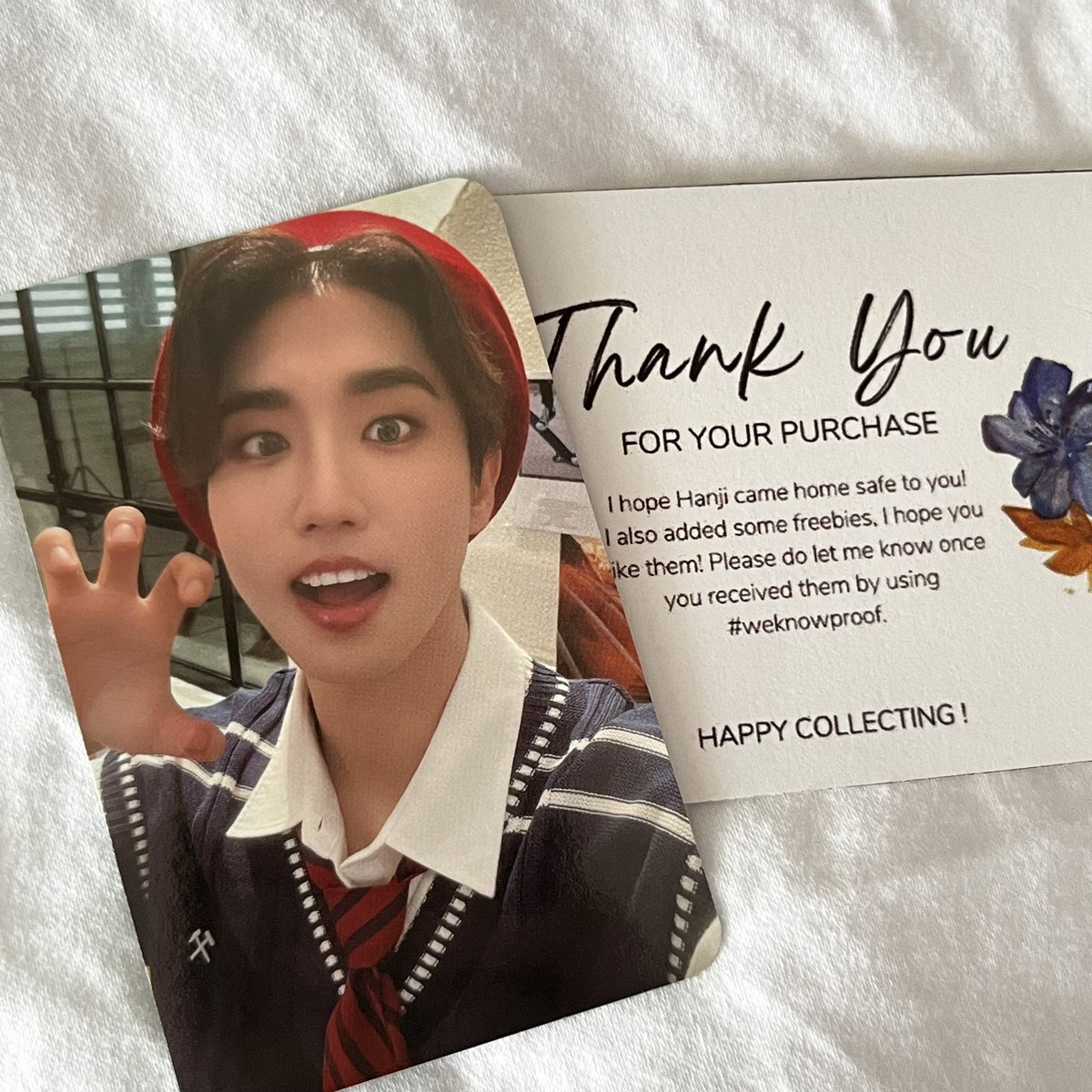 jysjlxtj's tweet photo. -`, ( #avenoirmails . . . ︎ 📩) ꒱ 

𓄲 @skizlk  #weknowproof

╰ haiii hanji arrived safely today ! tysm for the super fast and super smooth transaction and for the secured packaging as well ! til our next transaction ! ⌫ https://t.co/O9SNsaiunc
