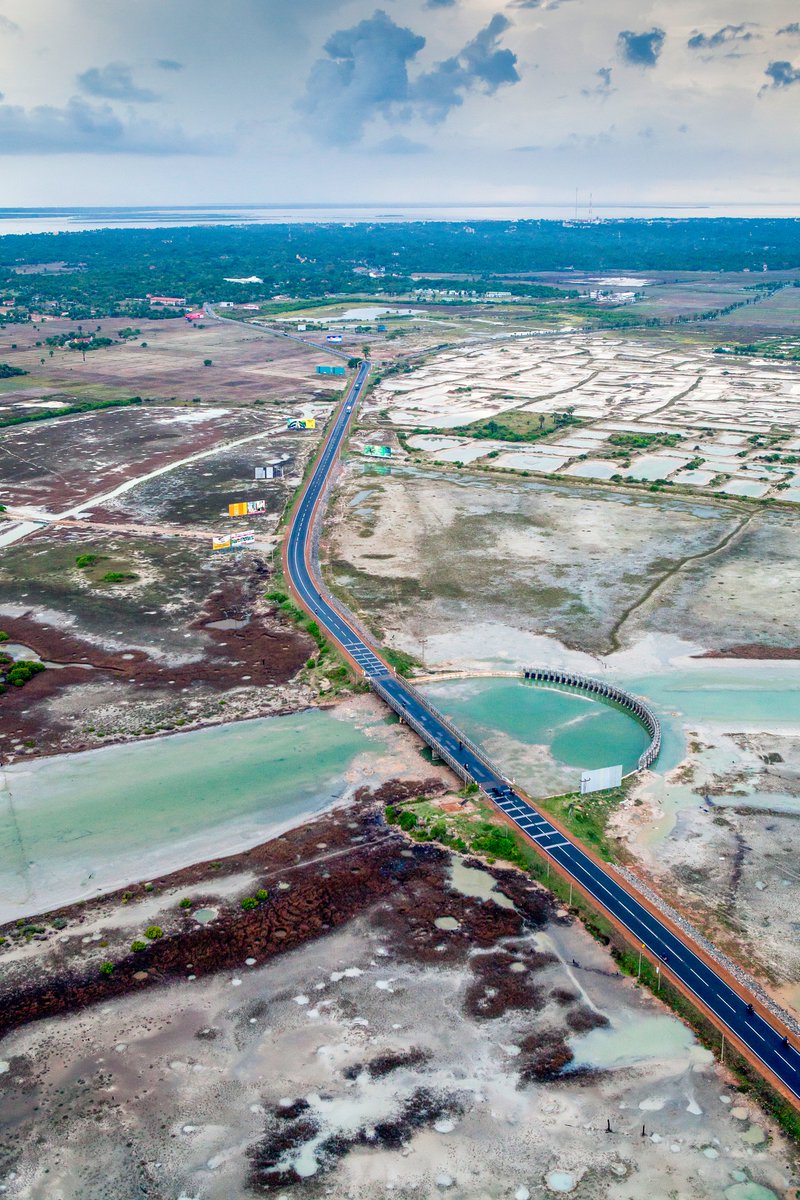 EngineeringMaga's tweet photo. #SriLanka's A-9 road is iconic. After decades of civil war ended, MAGA rehabilitated and improved a vital segment from Paranthan to Jaffna. The project was completed 4.5 months ahead of schedule, exemplifying the ability of local construction teams to deliver large scale projects https://t.co/g6kcAJqdfy