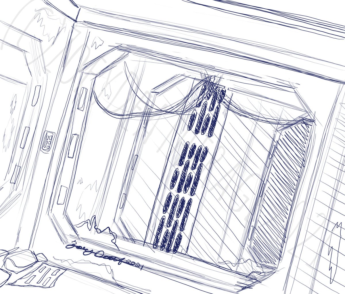 valkyrien96's tweet image. very rough sketches, but I have been working as a storyboarder (making backgrounds) for an awesome Star Wars themed 2D game that is currently in development!

the hallway and medbay of an old Venator-class Republic ship 👀