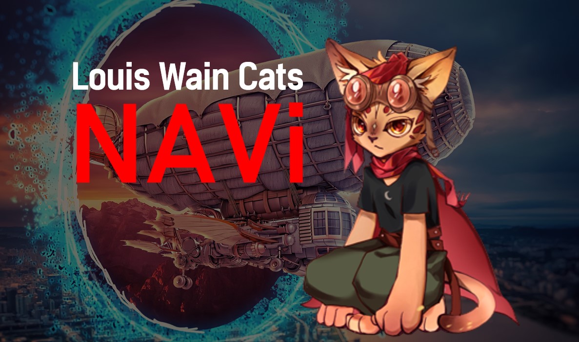 LouisNavi's tweet photo. Louis Cats entered the NFT world!

Ever heard of Louis Cats, the painting that made artist, Louis Wain known to the public?

We feature Louis Cats NFT_NAVI in which the cat drawing IP of Louis Wain and Zu Ho from SF9, an idol group participated in as artists for the first time!🎨 https://t.co/LDZ8SupSNV
