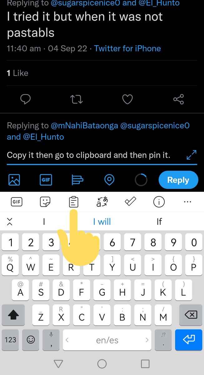 BackOnYourTL's tweet photo. @Biryani_lover_2 @El_Hunto Copy the word then pin down in your clipboard. https://t.co/AUfBU8Gs6w
