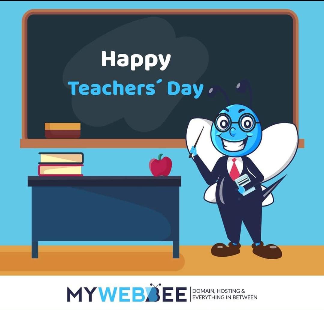 in_mywebbee's tweet photo. We salute the hardship of teachers who without any kind of greed teaches 24/7 to make their students successful

Happy teachers day to all aspirants and educators from https://t.co/IBiz3vgjQ6
#happyteachersday  #VOC #domains #hosting #affiliate https://t.co/khaSn87Aii