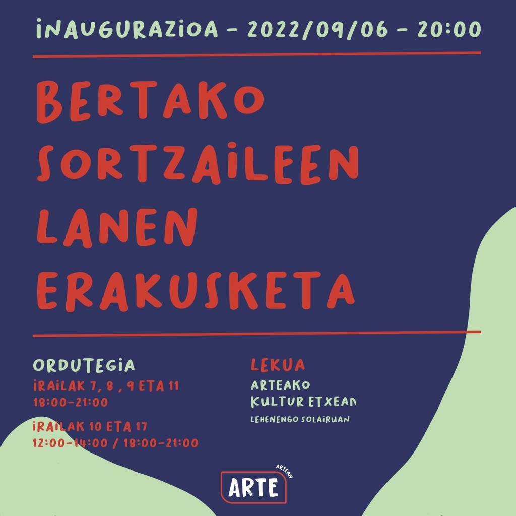 MarisaBarrena1's tweet photo. #Artea #Arratia #Sortzaileak https://t.co/Cz4NBaJzbc