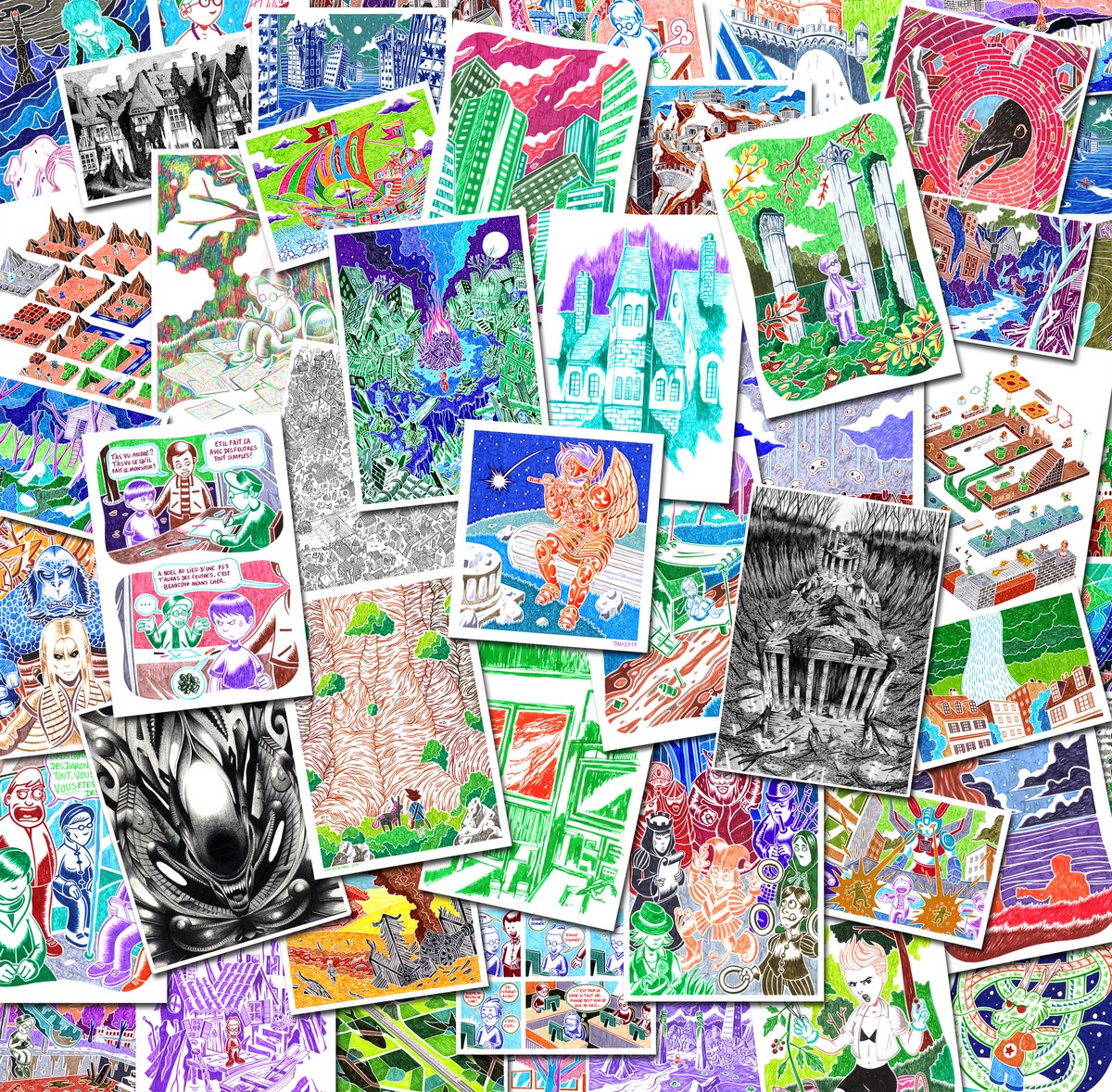 acupoftim's tweet photo. Bonjour ! Je vous avais dit début juillet que j'ouvrirais une page "dessins à vendre" sur mon portfolio", c'est fait ! Il y a une majorité de dessins format A4 mais il y a aussi du A3. Rendez-vous ici : https://t.co/8tKLfCPXAy Si vous avez des questions, n'hésitez pas. https://t.co/r5NoFuU1Sr