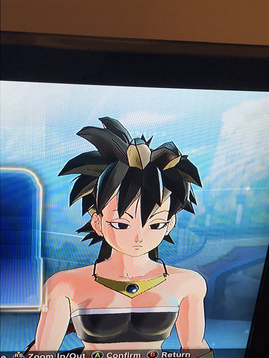 My oc bubble gum and brolina #dragonballxenoverse2