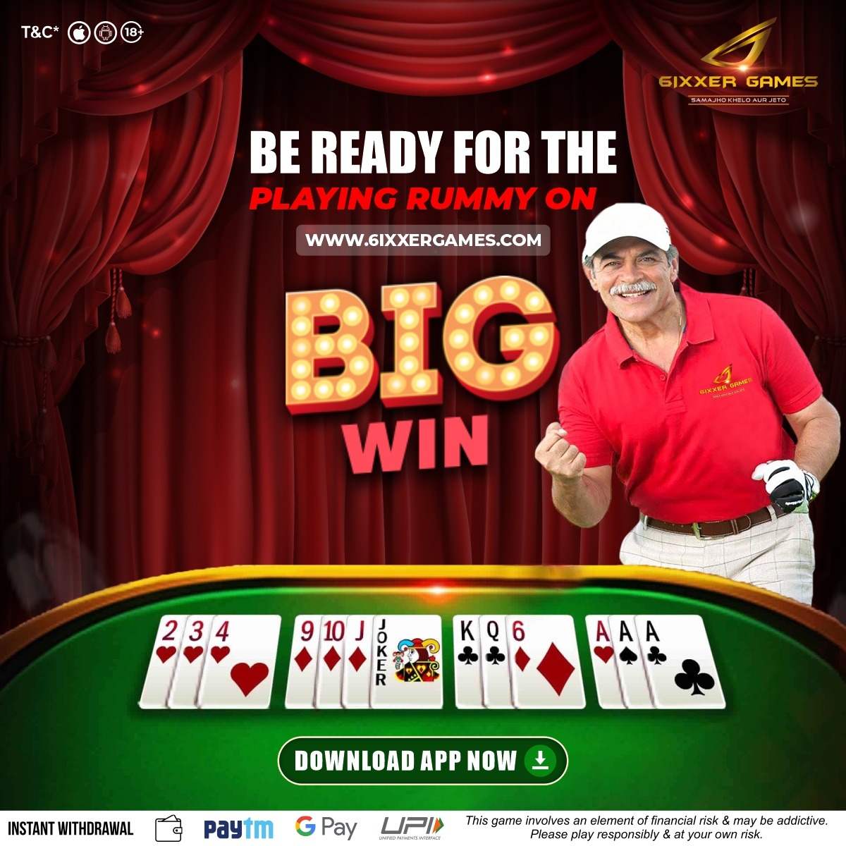 6ixxerApp's tweet photo. Play More Than 6+ Games to Earn Cash on 6ixxerGames App!!

✅𝗗𝗼𝘄𝗻𝗹𝗼𝗮𝗱 𝗔𝗽𝗽 𝗡𝗼𝘄👉https://t.co/7Zu5DXLM5T

#6ixxerGames #luno #ludoonline #PlayRummy #OnlineGames #Onlinerummy #mobilegames #IndianRummy #CardGames #PlayGame #WinCash #Exciting #offers https://t.co/v283LZhGqQ
