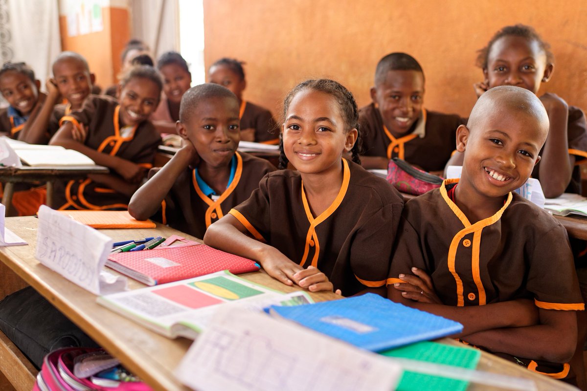 C’est la rentrée scolaire à Madagascar ! 
Bonne rentrée à tous les enfants !
Chaque enfant a droit à l’éducation.
#LetMeLearn