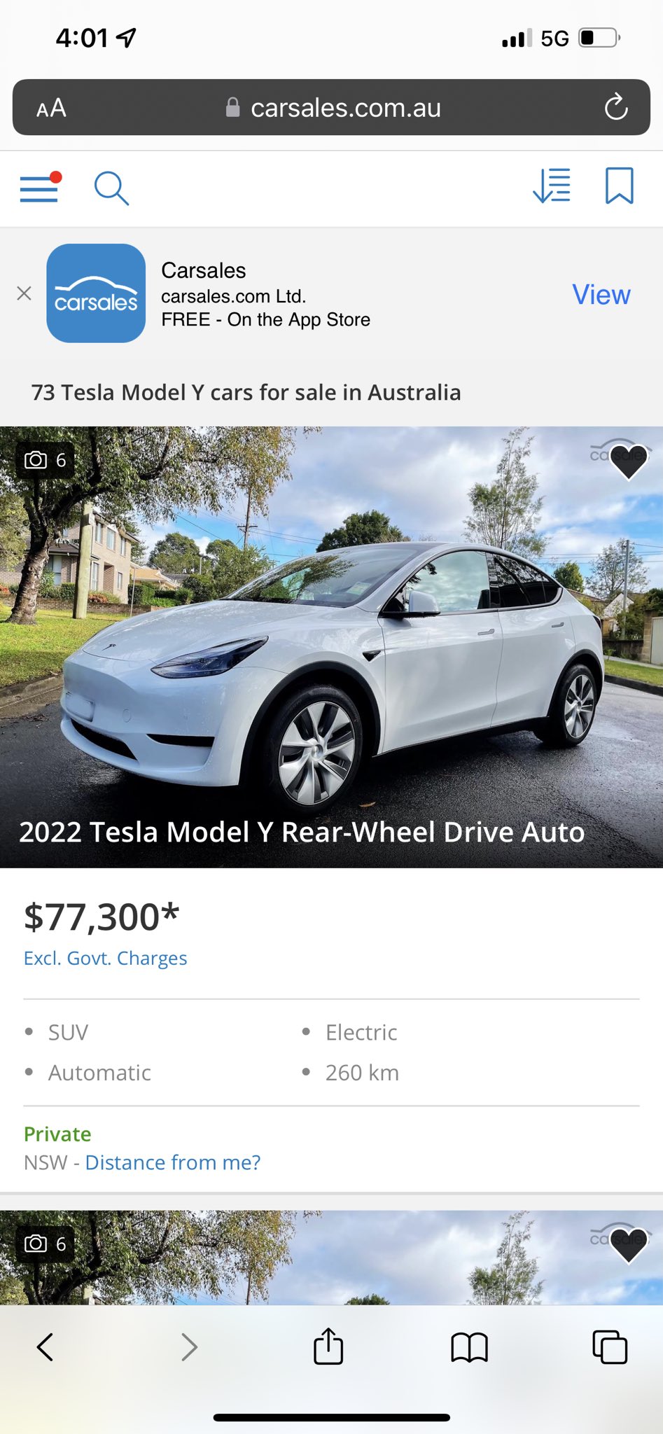 Tesla Model Y Australia 🇦🇺 on Twitter "73 Tesla ModelY for sale on