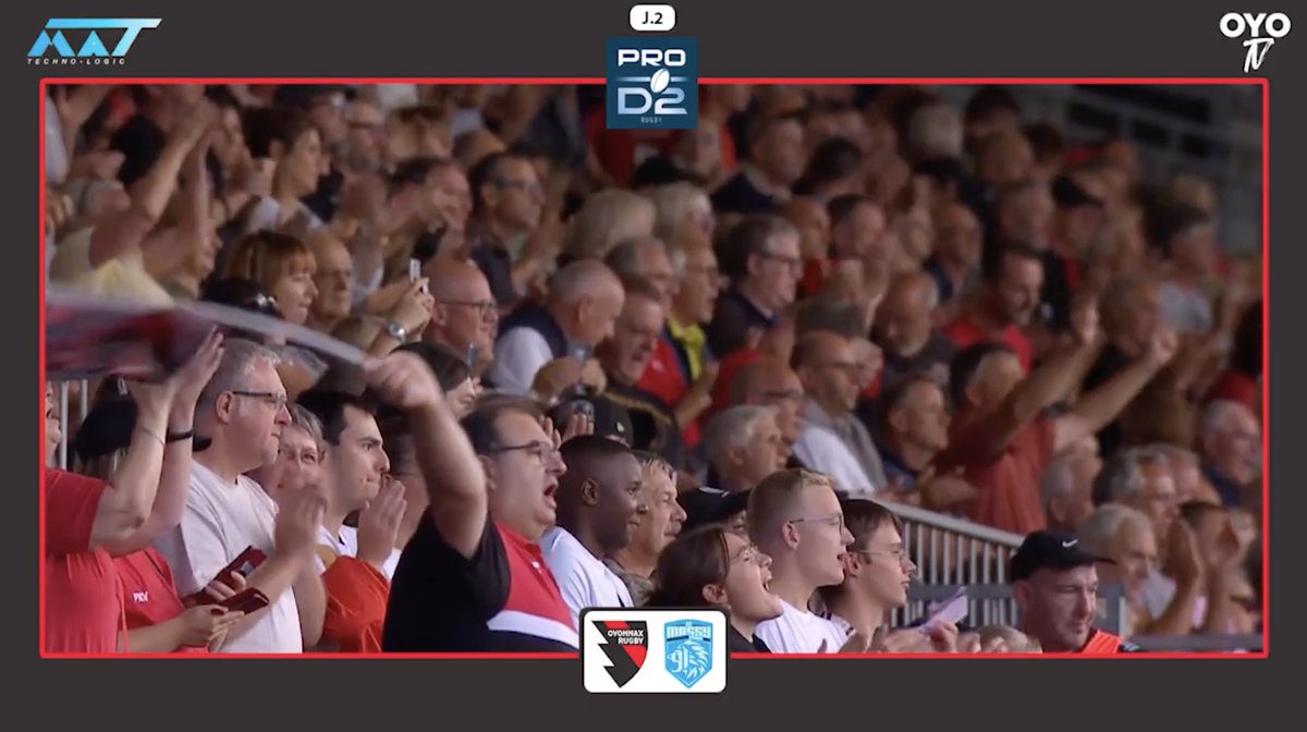 OyonnaxRugby's tweet photo. π₯ βββ ββ
Notre partenaire πΌπ°π ππ΄π²π·π½πΎπ»πΎπΆπΈπ² vous propose le rΓ©sumΓ© du match face au @RCME91, pour la J2 de
@rugbyprod2
β¬οΈ
https://t.co/FbsKFjrt8G
#PROD2 #OYORCME #TOUSOYOMEN https://t.co/9AQnjltuj1