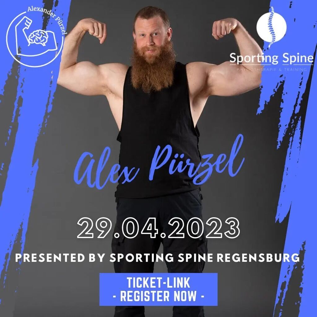 Ab heute 15:00 startet der Ticket-Verkauf für unseren Workshoptag am 29.04.2023 mit Alex Pürzel! Anmelden könnt Ihr Euch direkt über den Ticket-Link in unserer Story oder geht selbst auf unsere Homepage und sichert Euch dort ein Ticket (97,90 €) unter:
…