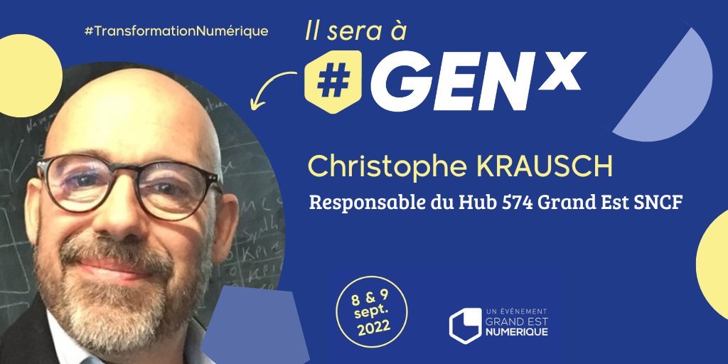 Bien préparer sa venue à #GEN2022 3/3 
Conseil n°3 : organisez votre programme à l’avance !
Cette année la thématique phare est le futur du travail. Ex avec <a href="/chrkrausch/">Christophe Krausch</a> sur les nouvelles perspectives de travail à distance offertes par la VR.
Programme 👉🏼urlz.fr/j51V
