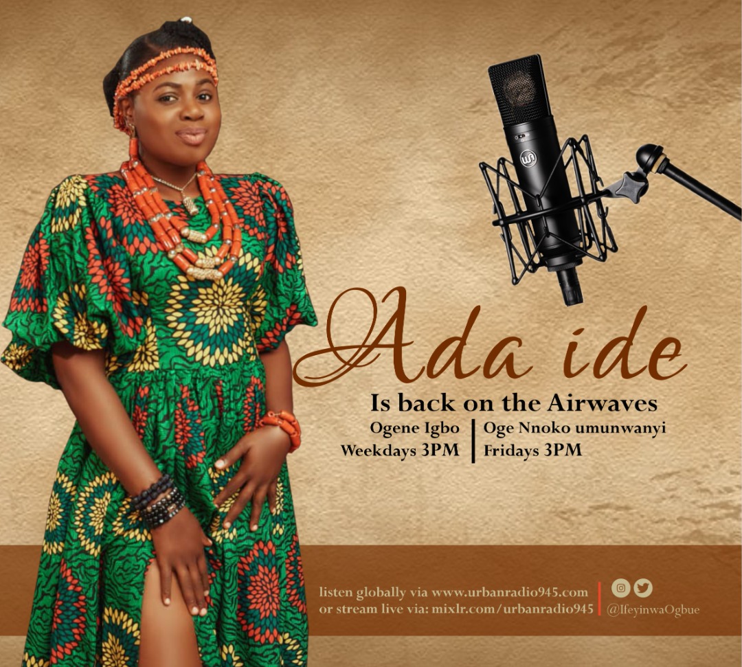 ify_adaide's tweet photo. I am super excited this day.
Your Music, Less Talk Station... @urbanradio945
#adaidecares
#AdaideConcept
#IGBOCHAWAPỤ
#Ọdịrachukwumma
#themediagirl
#journalist
#oap
#radio
#radioplugng https://t.co/BZzu30d3T5