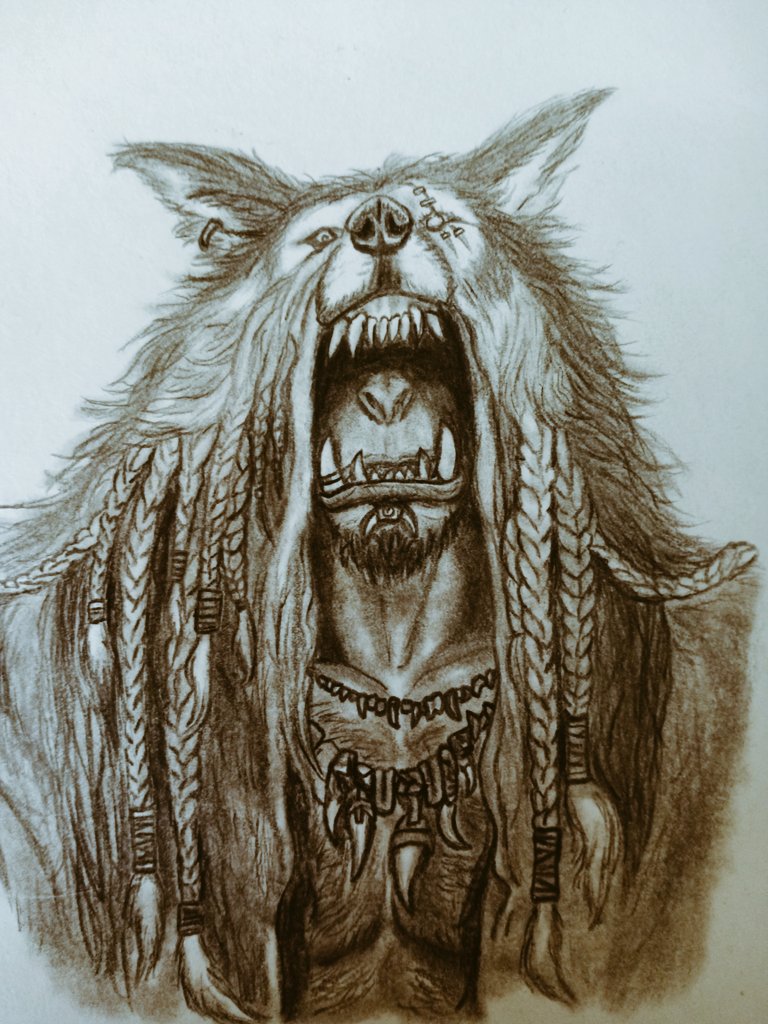 Jamariojam87684's tweet photo. Sketch of Durotan chieftain of the frost wolf clan from Warcraft inspiration from @WeiWangArt ❄️🐺📿⚔️🗡️🔥✨
@Warcraft
#Warcraft #orc #Orcs #durotan #frostwolf #frostwolfclan https://t.co/HSnbe298sC