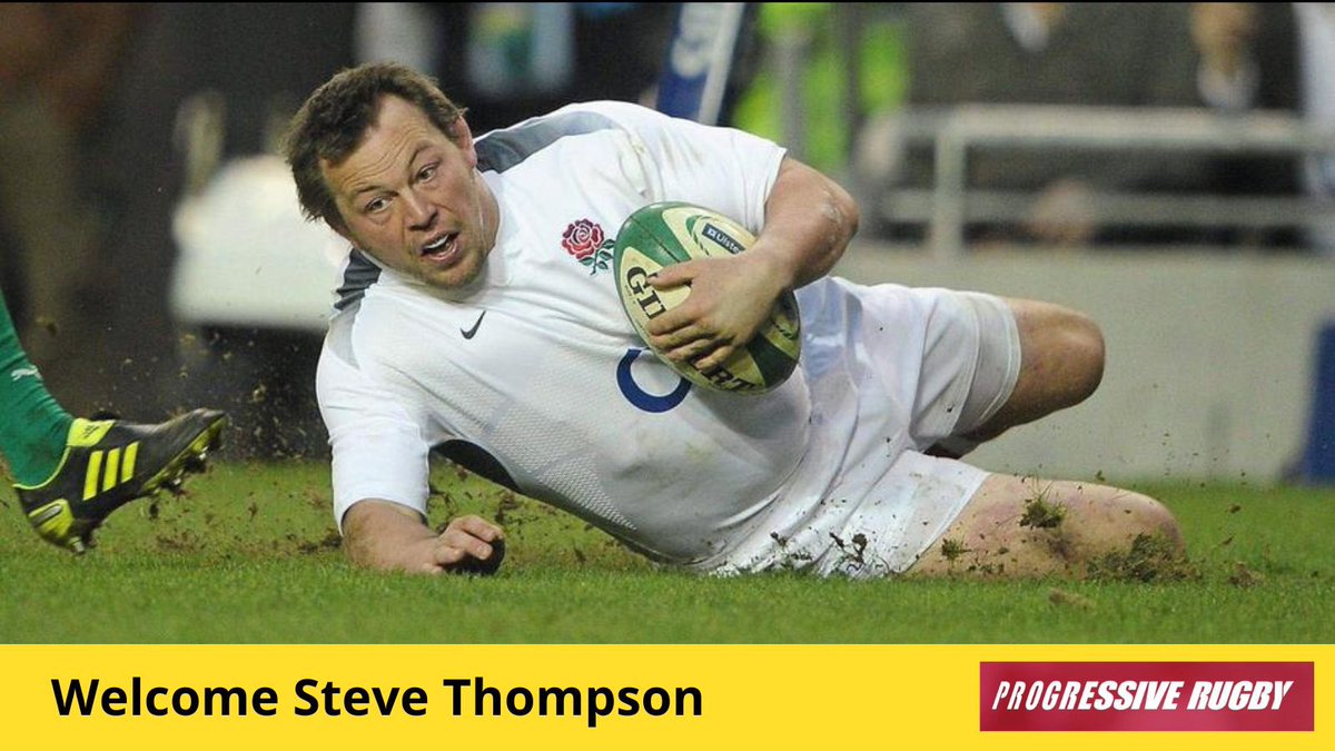 🚨New Member

Delighted to announce that RWC 2003 winner Steve Thompson has joined Progressive Rugby.

His determination to help better protect current and future players, and ensure the long-term future of the game will be invaluable.

Honoured to have you on board <a href="/Tommo33s/">Stephen Thompson MBE 🏴󠁧󠁢󠁥󠁮󠁧󠁿🇬🇧</a>
