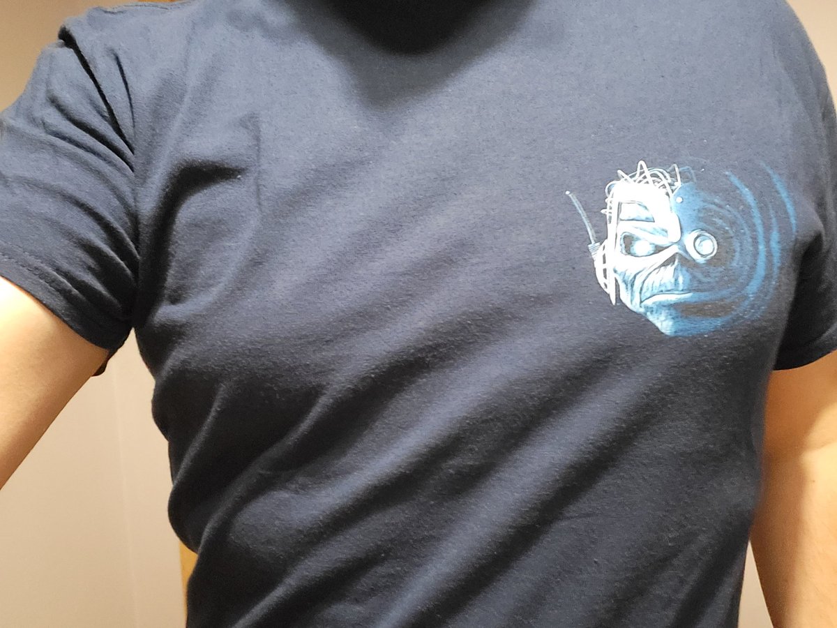 DavidGTato's tweet photo. #MetalShirt #IronMaiden #WastedYears #IMFC2020 #UptheIrons #IronMaidenFC https://t.co/qYJ4F5kNb0