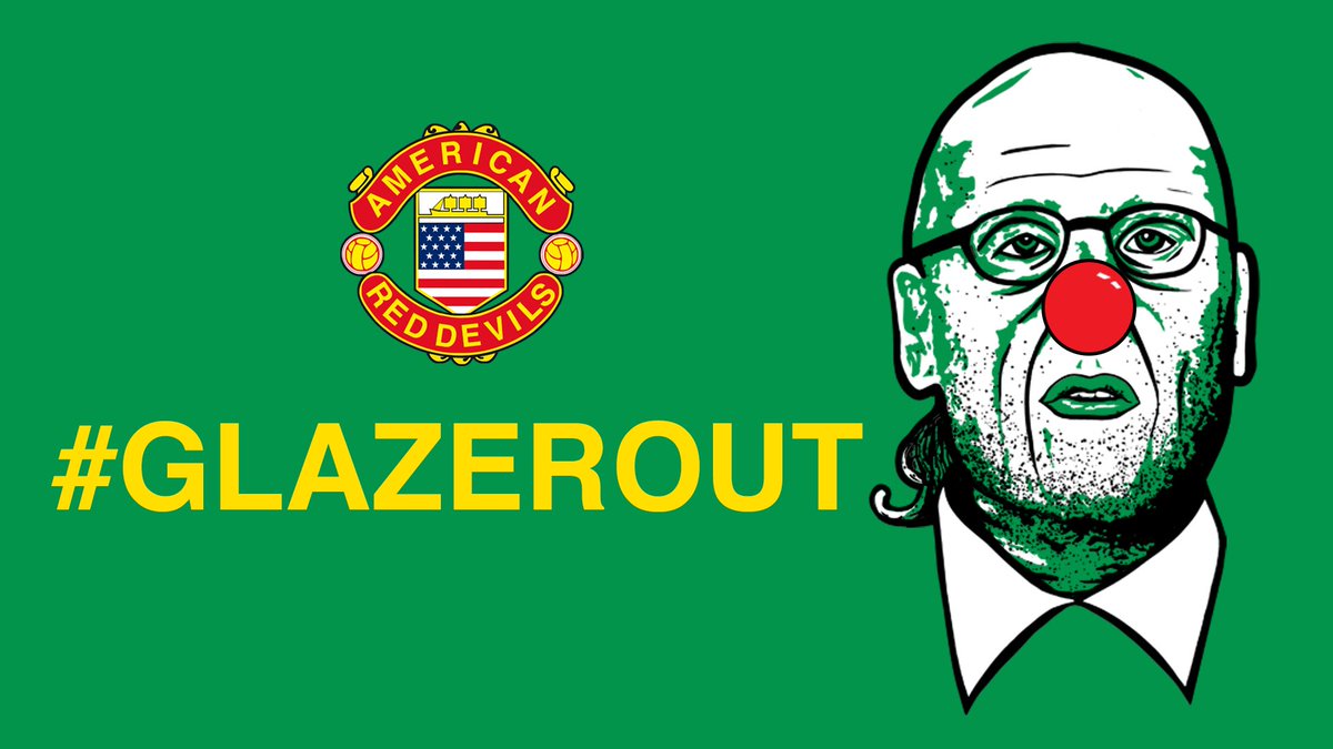 MUFCPARATROOPER's tweet photo. #GlazersOut https://t.co/XgITEo12pY