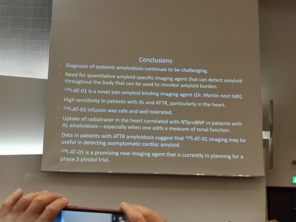 estelais's tweet photo. #ISA_2022 imaging with 124-I-AT-01? yes, it's a reality 🙌 by Jonathan Wall from #TennesseeUniversity @ISA_Amyloidosis 2/2 https://t.co/qEpQ1dmdzp