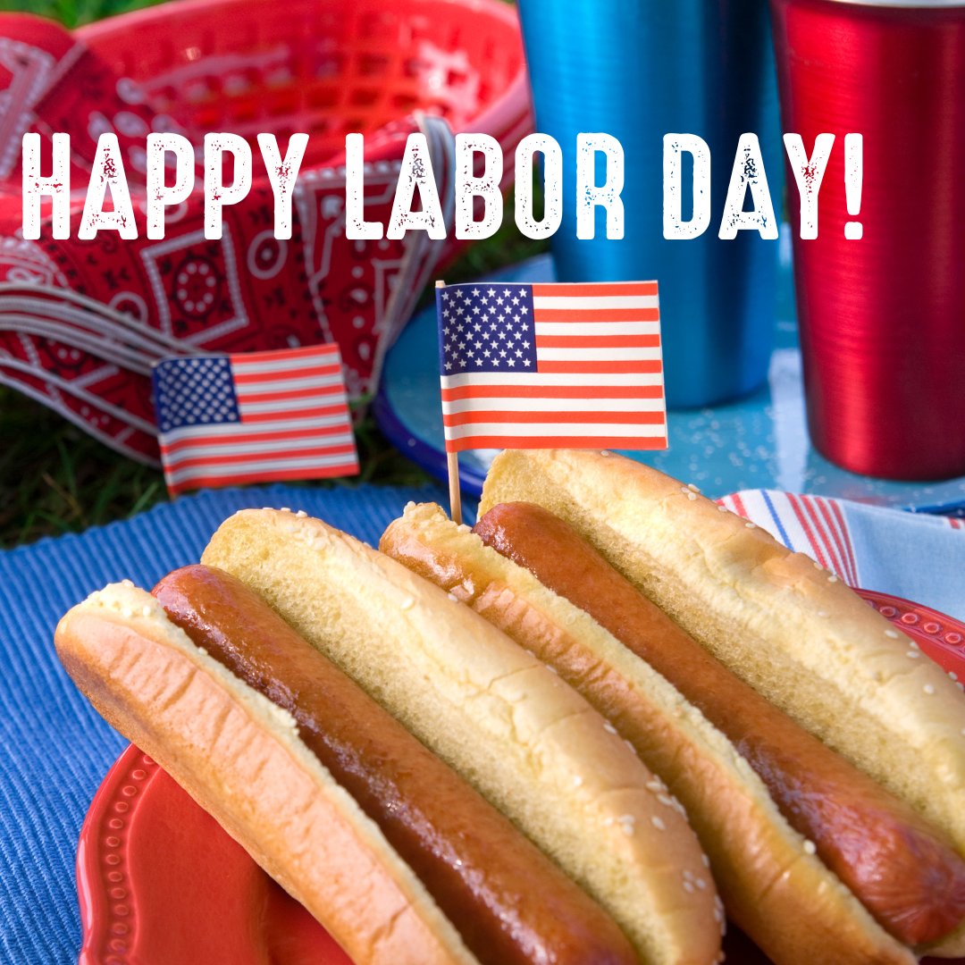 Wishing you a safe and happy Labor Day! 🇺🇸