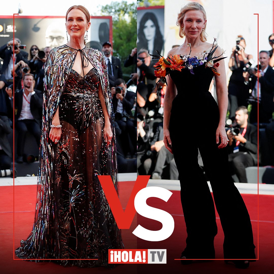 HOLATV's tweet photo. ¿Cuál te gusta más? La semana que viene, hacemos un viaje a través de la historia de uno de los encuentros de cine más glamorosos de Europa. ¡No te pierdas el próximo #LunesDeModa: Los 50 Vestidos más Icónicos del festival de Cine de Venecia! 🇮🇹🎬 https://t.co/ANvC3scbnf