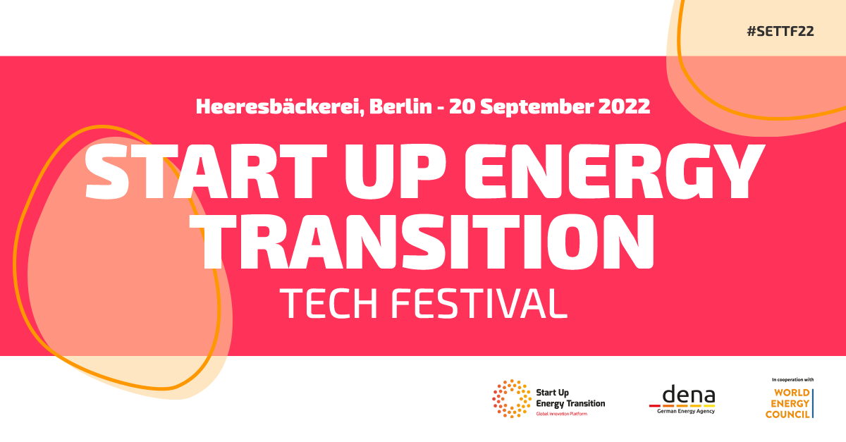 SET Tech Festival is back &amp; we are delighted to be their partner⚡️Join key energy stakeholders and get inspired by insightful energy stories! #SETTF22 <a href="/StartUpGET/">Start Up Energy Transition (SET)</a>
📅20.09.2022
📍Heeresbäckerei in Berlin
Get your pass 👉bit.ly/3P1KtgB