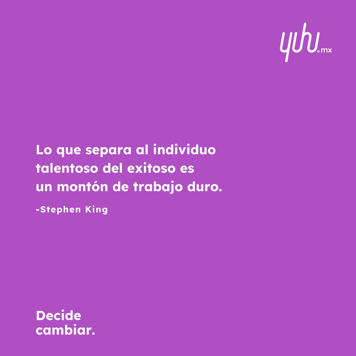 yuhu_mx's tweet photo. ¡Que tengas un gran lunes! Recuerda que una meta grande está hecha de pequeñas victorias 😎⚡️

#Yuhu #Motivacion #YuhuMindset #DecideCambiar #monday #lunes #yuhu #rrhh #salario #quotes #frases #rh #motivacional #beneficios https://t.co/vdoCpH79LI