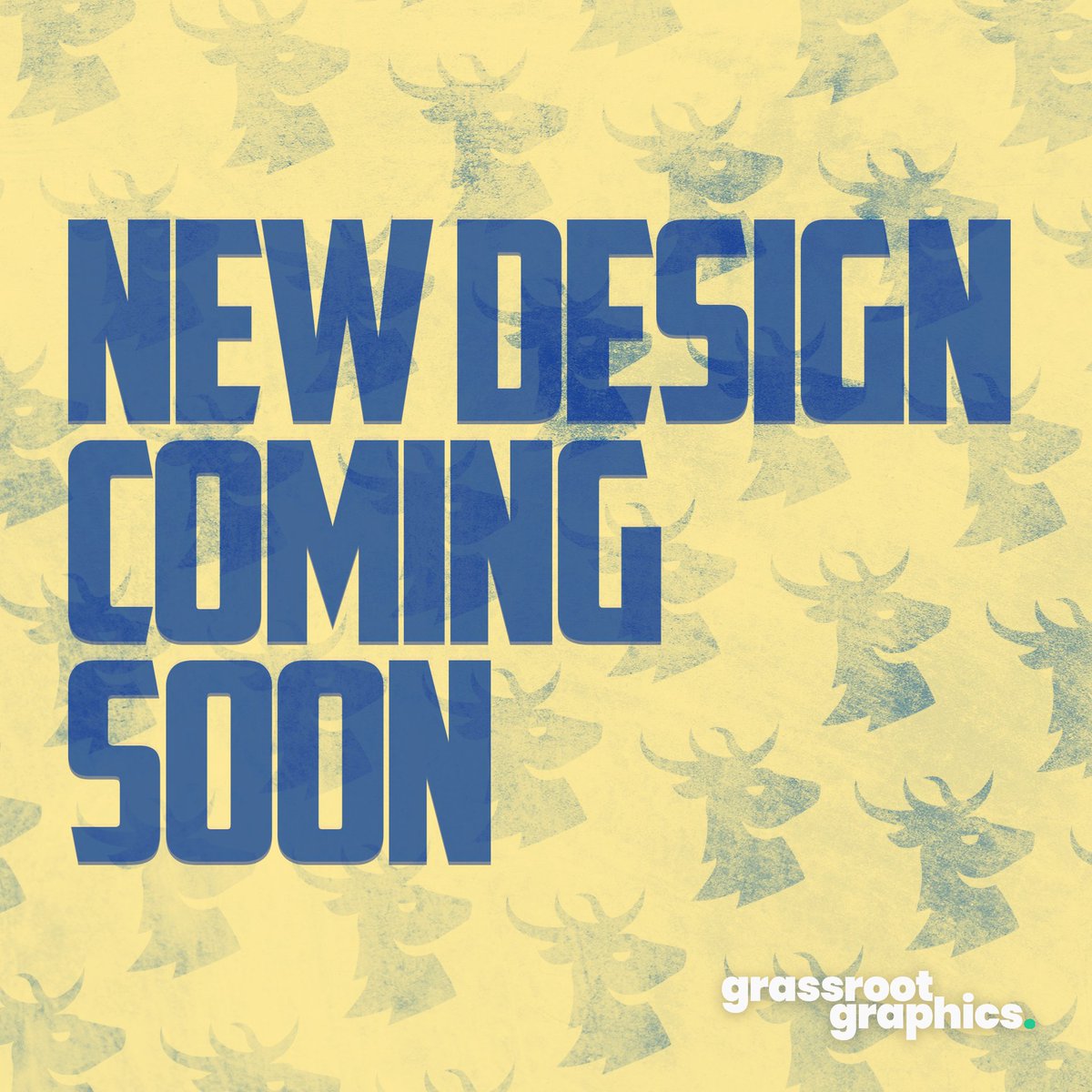 grassrootgfx's tweet photo. A new design joining the grassroots collection soon⚽️🦌
#GrassrootGraphics | #Design https://t.co/xXZhgYwLfx