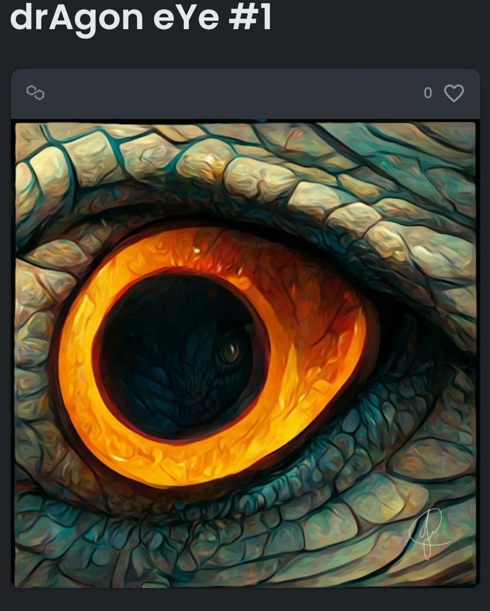 D_d31l's tweet photo. Don't miss DrAgon eYe collection dropped!!!

#nft #Ethereum #Polygon #art #Crypto #dragon #metaverse #art #web3 https://t.co/1qWJRlibLC