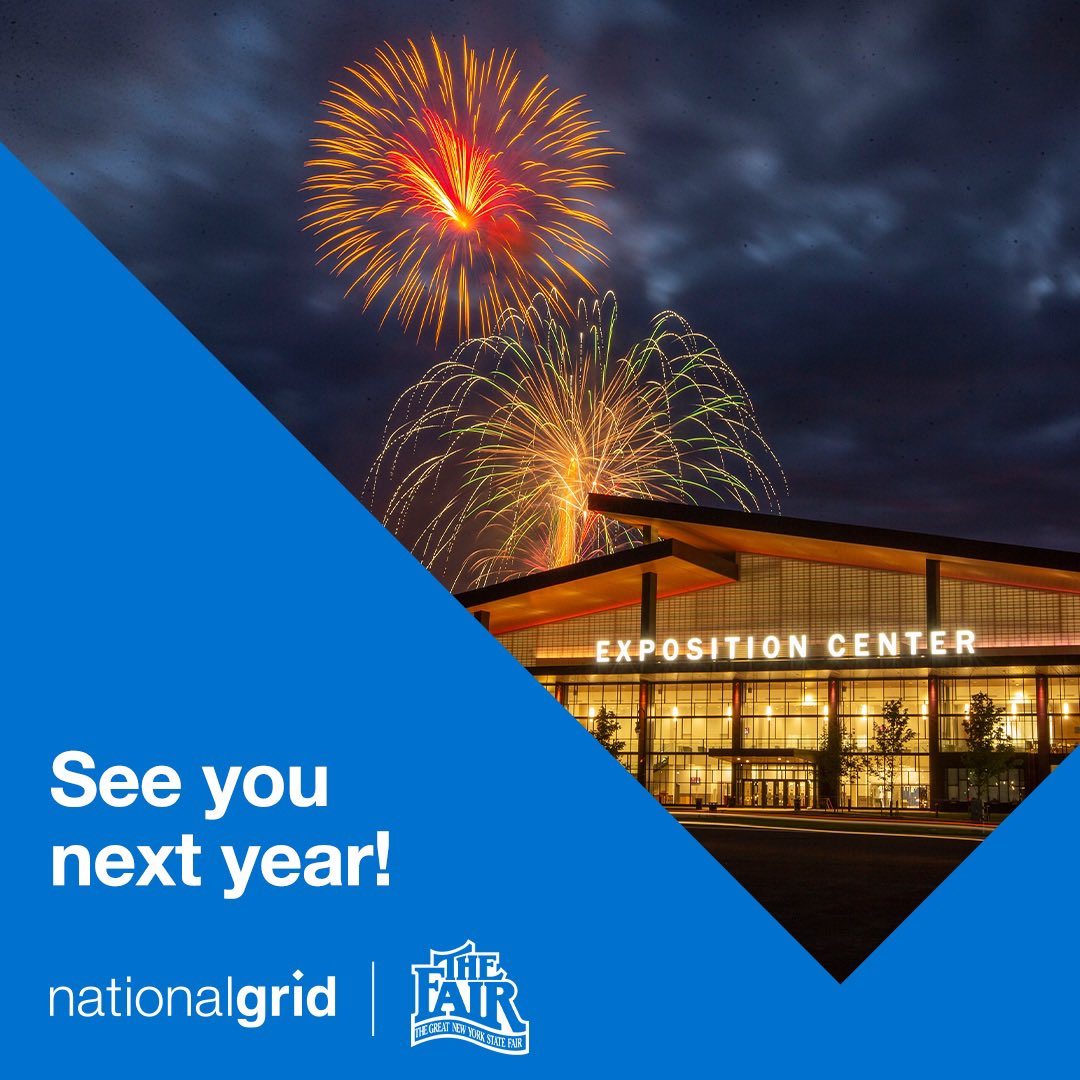 Our friends @nationalgridus are a proud sponsor of the New York State Fair. We hope all enjoyed attending this year. Share the highlights of your fair experience in the replies.