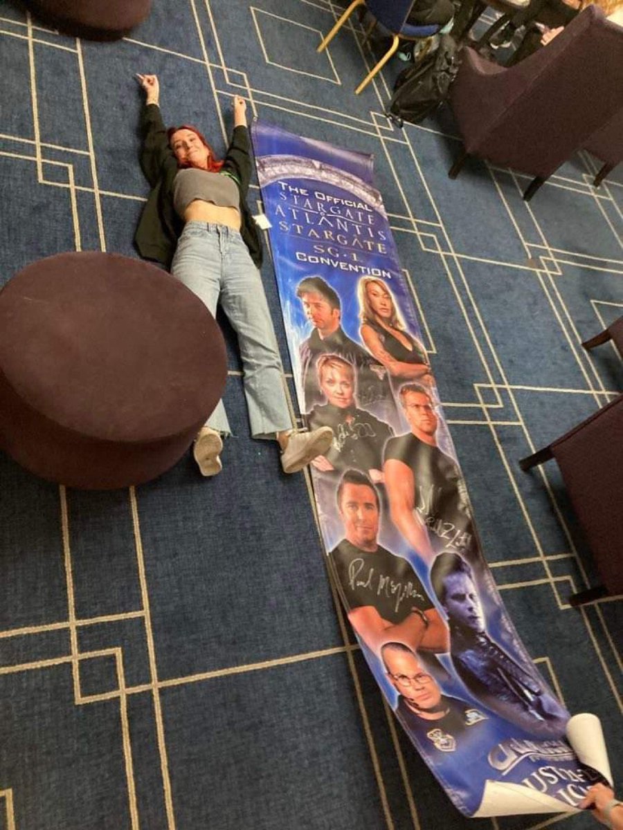 😂also told husband we need a bigger flat (more like castle) to get this bad boy up I won at the auction at <a href="/GabitATX/">GabitInspirations</a>