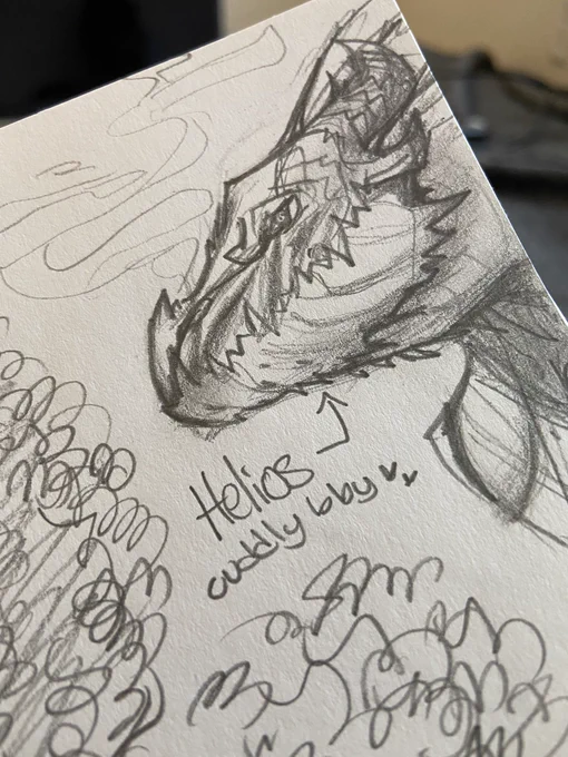 Good morning-I didn't sleep
Brain consumed by the idea of cuddly dragons 