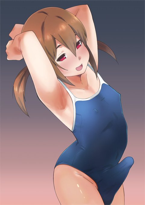 ビンビンスク水の男の娘 