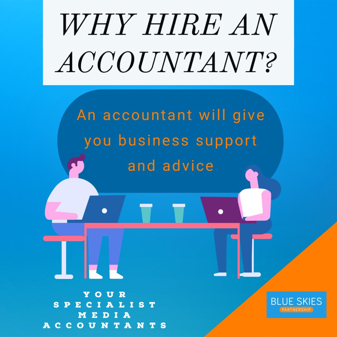 BlueSkiesP's tweet photo. Accountants dont just help with your finances, accountants also help support and improve your whole business setup. 

Accountants are financial experts so can provide you with tailored financial advice based on their experience with businesses similar to yours. https://t.co/9o78yWEtWt