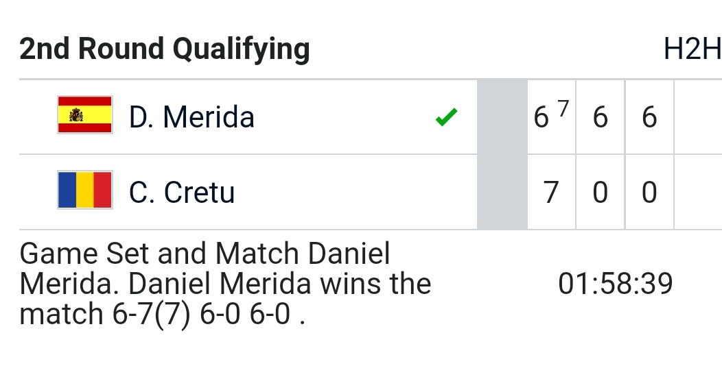 JaviGuillenMC's tweet photo. 🔥Que gran remontada y a la vez importante triunfo en el día de hoy para @Mridatenis1 logrando así su primer cuadro principal en un @ATPChallenger sigue creciendo en cada partido. 
💪Ahora a luchar el próximo partido con todo https://t.co/WR5nvEcfNP