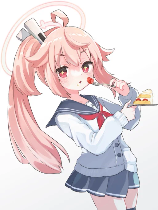 ナツすきなので描きました #ブルアカ 