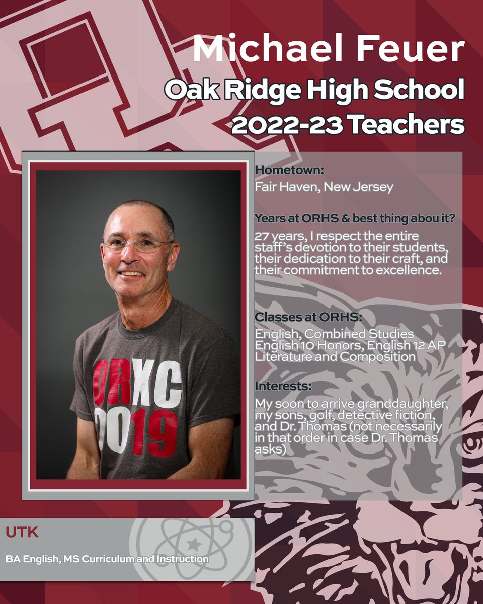 Despite being a Yankees fan, our English Department Coordinator and longtime AP Literature instructor is truly a 🐐.